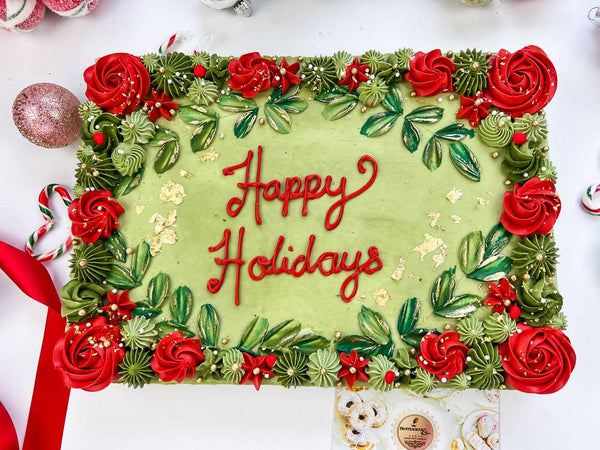 Gluten-Free Holiday Sheet Cake - Shop Desserts